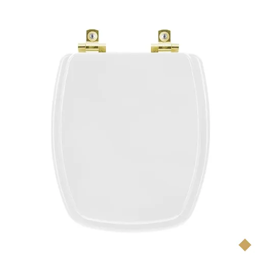 Assento Sanitário com Amortecedor Amarilis Branco para Vaso Fiori com Ferragem…