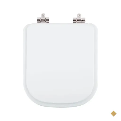 Assento Poliester Soft Close Axis Branco para vaso Deca P47