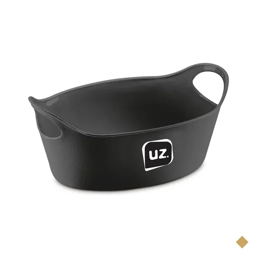 Kit 24 Cestos para Servir Batata Frita Preto 21x9cm Restaurante Bar Lancheria…