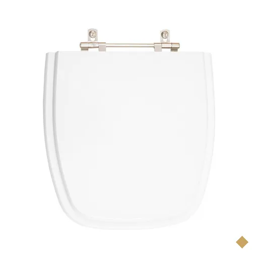 Tampa de Vaso Savary Branco para Bacia Eternit 6lpf