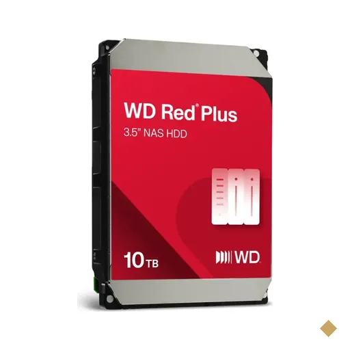 HD Western Digital Red Plus NAS 10TB 512MB 7200RPM SATA 6.0Gb/s