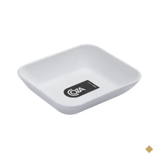 40 Pratos para Petiscos Essential Coza 10x9cm Branco Sushi Molho Restaurante…