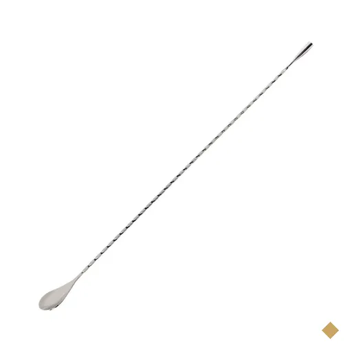 Colher Bailarina 45cm Suco Drink Coquetel Tramontina Aço Inox Espiral