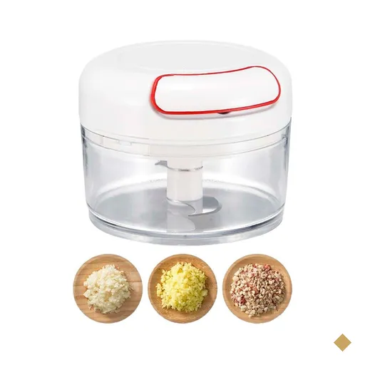 Mini Triturador Manual Alimentos Triturador Cozinha Tempero