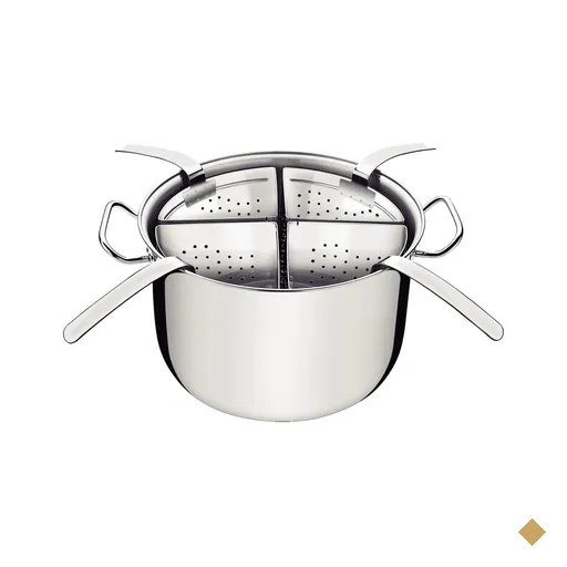 Cozi-Pasta Tramontina Professional em Aço Inox 13,5L Espagueteira 30cm com 4…