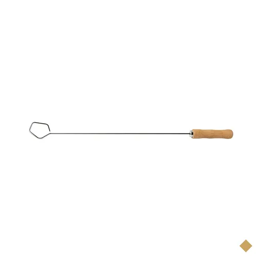 Espalhador de Brasas Tramontina Churrasco 67cm em Aço Inox e Cabo de Madeira…