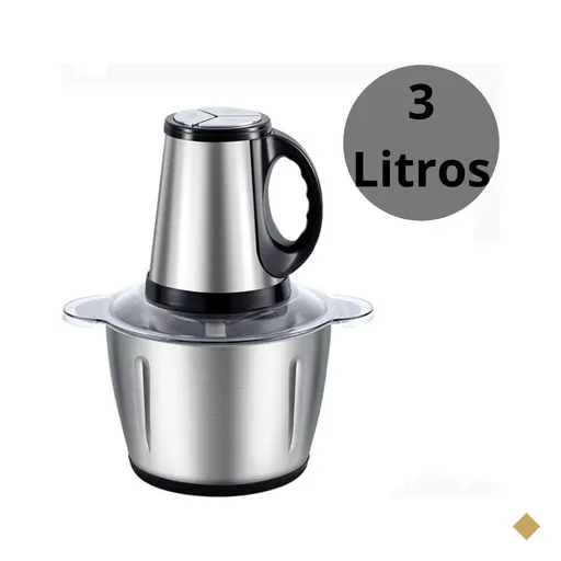 Triturador Moedor Eletrico Carne Grãos Multifuncional 3 Lts