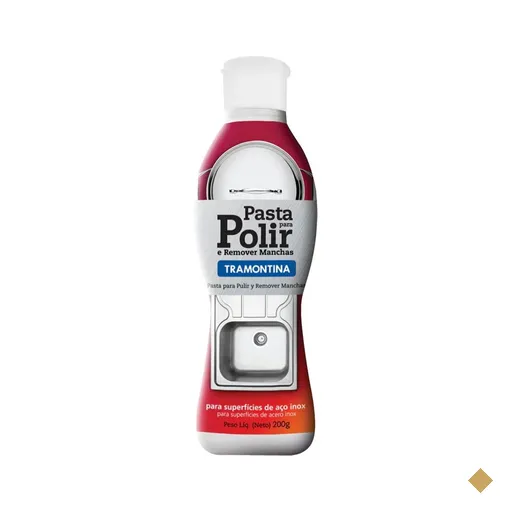 Pasta para Polir e Remover Manchas em Aço Inox Esmaltados Tramontina 200g