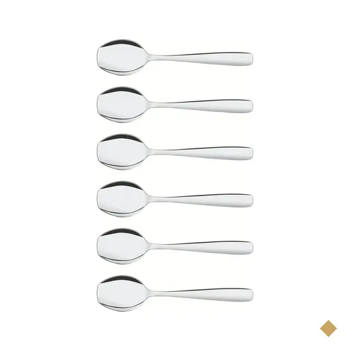 Conjunto de Colheres para Sorvete Tramontina Amazonas Aço Inox Sobremesa 6…
