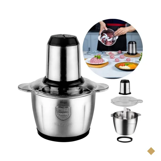 Triturador de Grãos Sementes Café Profissional 2l Inox 110v