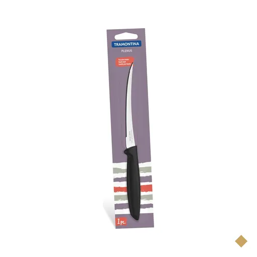Faca para Tomate Tramontina Plenus Preto