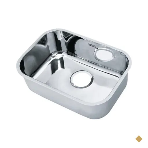 Cuba 1 Alto Brilho Aço Inox 47x32 cm