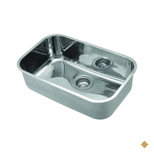Cuba 2 Alto Brilho Aço Inox 56x34 cm