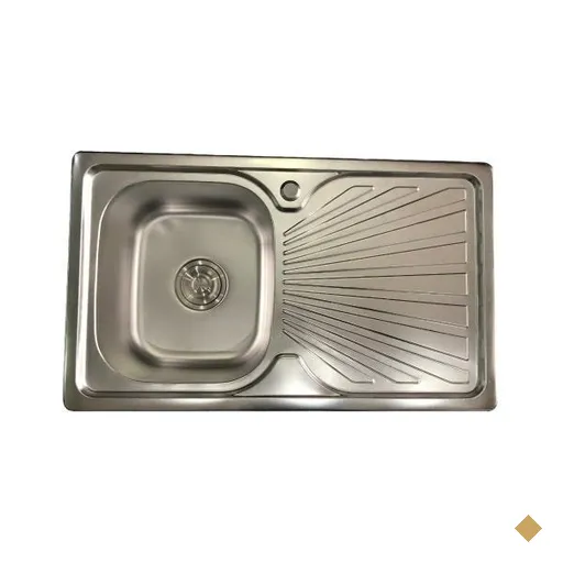 Cuba Inox Gourmet Cozinha Base Seca Aço 304 Com Válvula