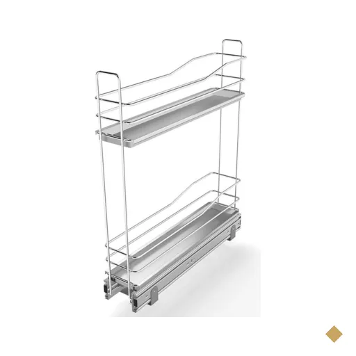 Porta Garrafas Latas Condimentos Temperos Deslizante Inox Piva