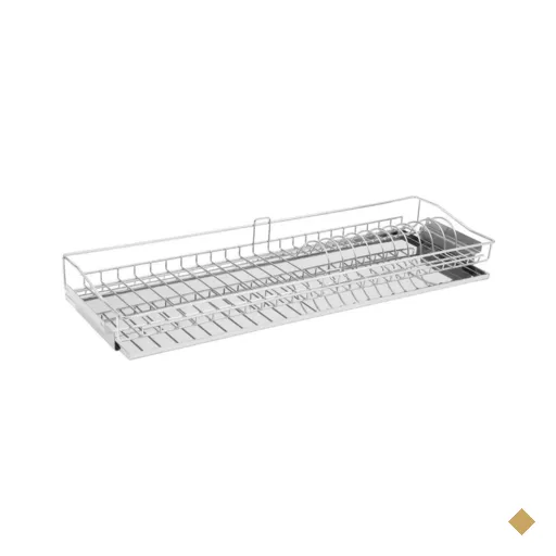Escorredor de Embutir 77cm para Pratos Copos  Aramado Aço In