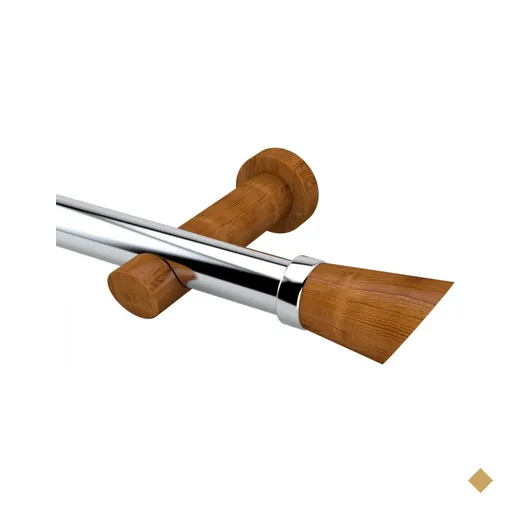 Kit Varão Simples de Cortina 4m com Emenda Alemão Plus Belchior