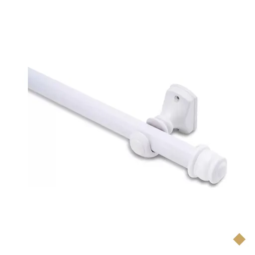 Kit Varão Simples de Cortina 400cm com Emenda Eco Compacto Belchior