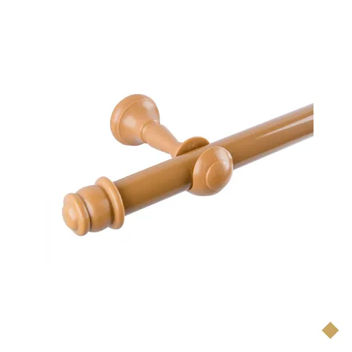 Kit Varão Simples de Cortina 300cm com Emenda Eco Europa Belchior