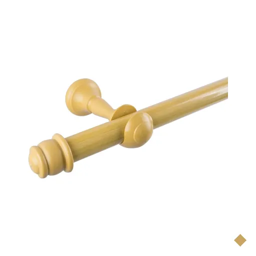 Kit Varão Simples de Cortina 200cm sem Emenda Eco Europa Belchior