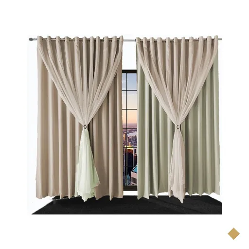 Cortina Blackout Bia Corta Luz 4,80 X 2,90 Quarto Palha