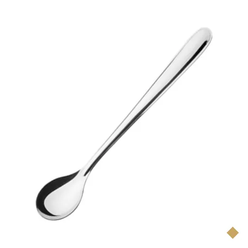 Kit 24 Colheres Para Mexer Suco Moniz 18cm Inox Simonaggio Bar Restaurante