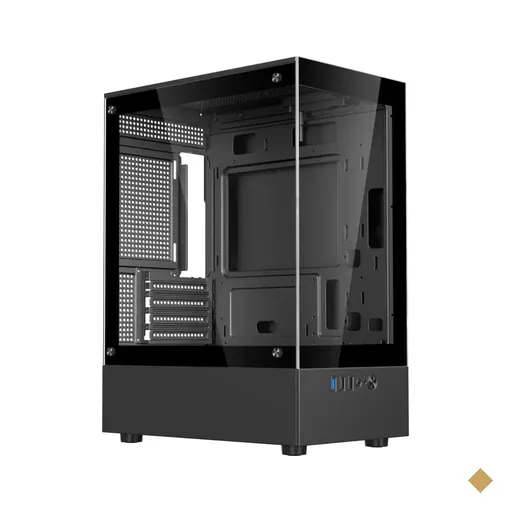 Gabinete Bluecase Gamer Nuker BG-053 V2, Frontal e Lateral em Vidro Temperado…