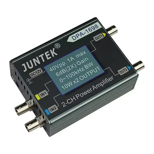 Amplificador De Alta Potência DPA-1698 2 Canais 100khz DC12V