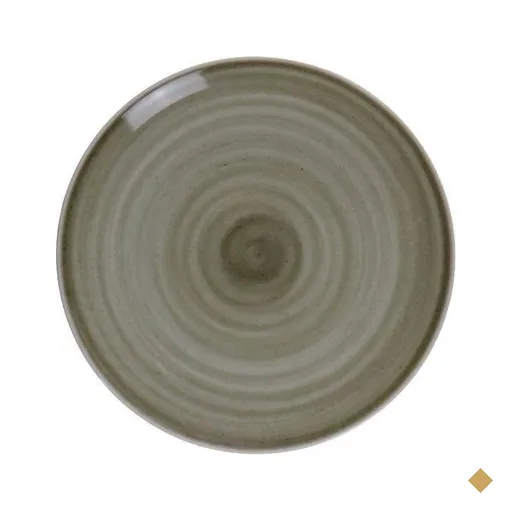 Prato Sobremesa Porcelana Tramontina Paraty Verde 19 cm