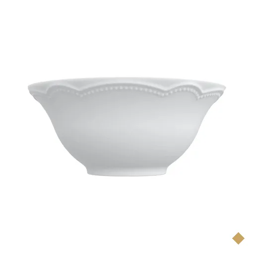 Jogo 24 Bowls Sobremesa 510ml Tigela Porcelana Branca Cottage Germer…