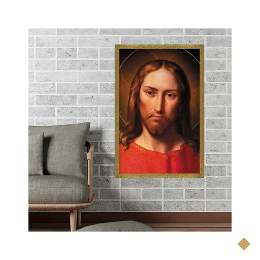 Quadro com Moldura O Divino Dourado - Médio