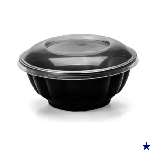 150un Cumbuca Oriental 900ml GO925 Preto Galvanotek