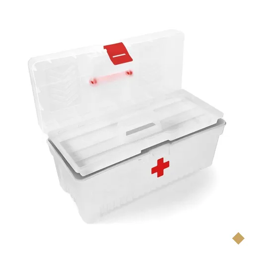 Caixa Plástica para Medicamentos 17" Tramontina