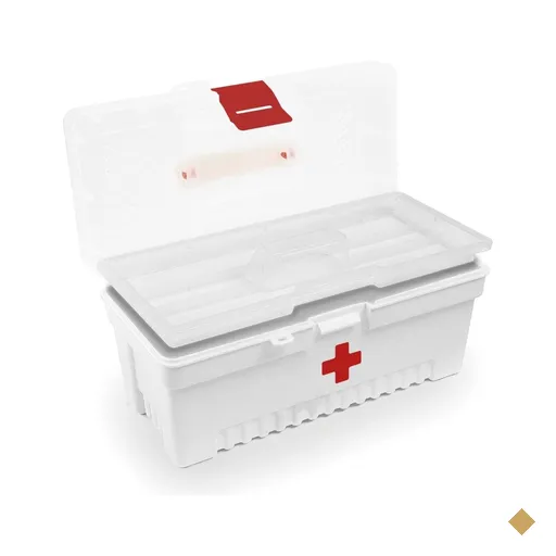 Caixa Plástica para Medicamentos 13" Tramontina