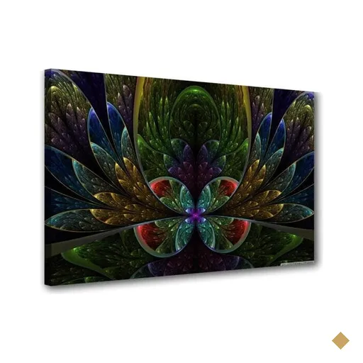 Quadro Decorativo Flor Iluminanda Quarto Sala
