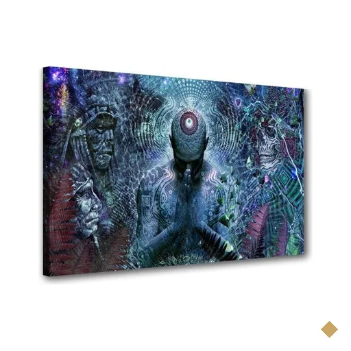 Quadro Decorativo Quantico Abertura Terceiro Olho