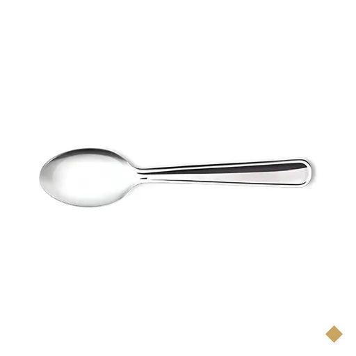 Jogo 12 Colheres de Chá Módena Brinox Aço Inox Mesa Posta Co