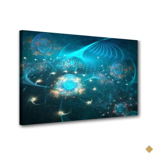 Quadro Sala Decorativa Universo Da Iluminação