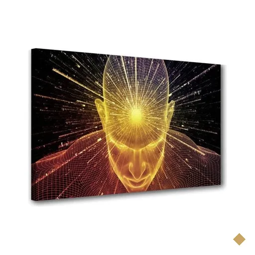 Quadro Decorativo Sala Cozinha Mente Do ser Iluminado
