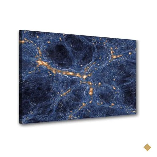Quadro Sala Cozinha Formaçao De Energia Atomos Neutros