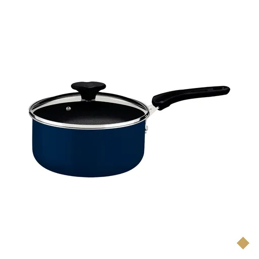 Panela Tramontina Tunis em Alumínio 16 cm 1,35 L Cerâmico Azul Mediterrâneo