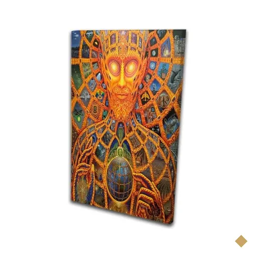 Quadro Decorativo Sala Ser Iluminado Joga Energia aos Povos