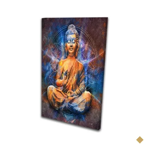 Quadro Sala Buda Budismo Meditação