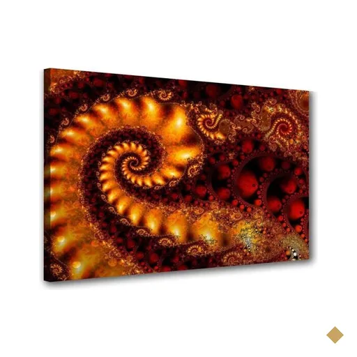 Quadro Para Sala Decorativo Mandala Fractal Universo
