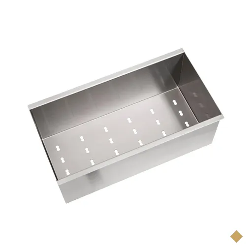 Escorredor Profundo Tramontina em Aço Inox Scotch Brite para Sobrepor no Canal…