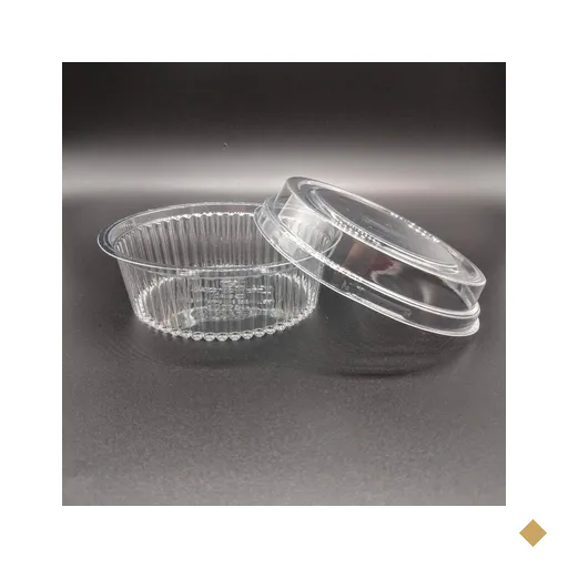 Embalagem Mini Doce Redondo G645 Transparente 300un 120ml Galvanotek
