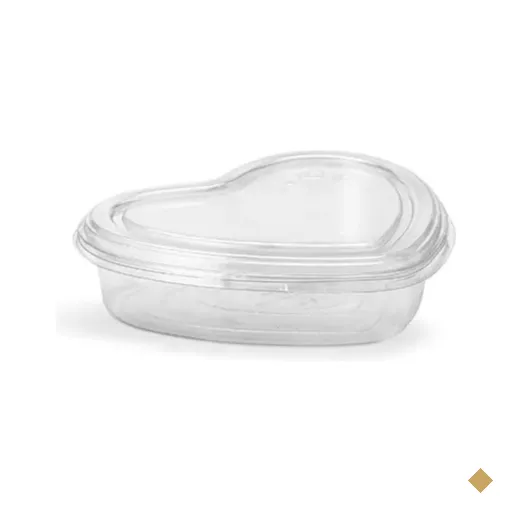 200un Embalagem Plástica Coração para Doce G620 Transparente Galvanotek…