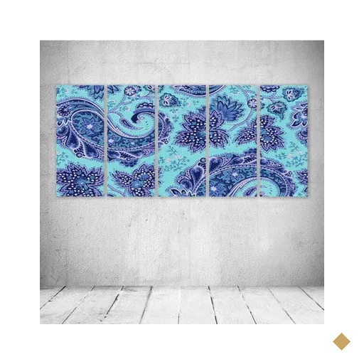 Quadro Decorativo - Indian Pattern - Composto de 5 Quadros