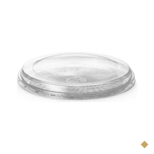 50un Bandeja Pizza Plástica Transparente G60 Rasa 30x4cm Galvanotek