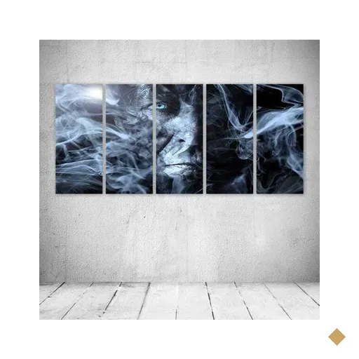 Quadro Decorativo - Man338 - Composto de 5 Quadros
